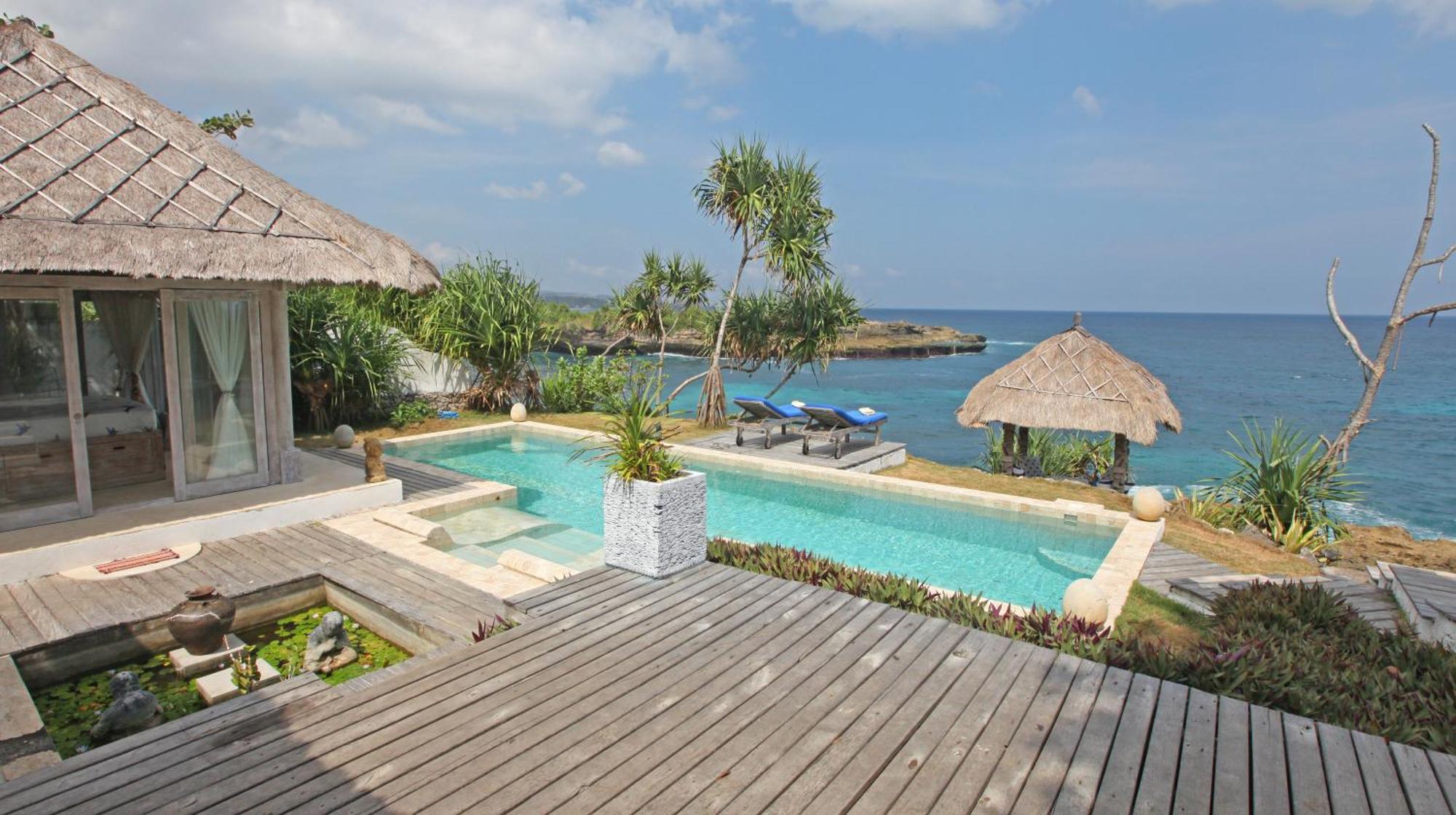 Villa Lumba Lumba - Oceanfront & Spectacular View! Nusa Lembongan  Exterior photo